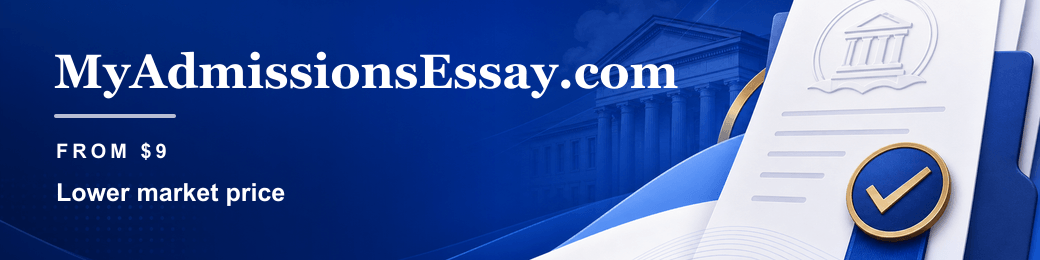 MyAdmissionsEssay.com offer banner